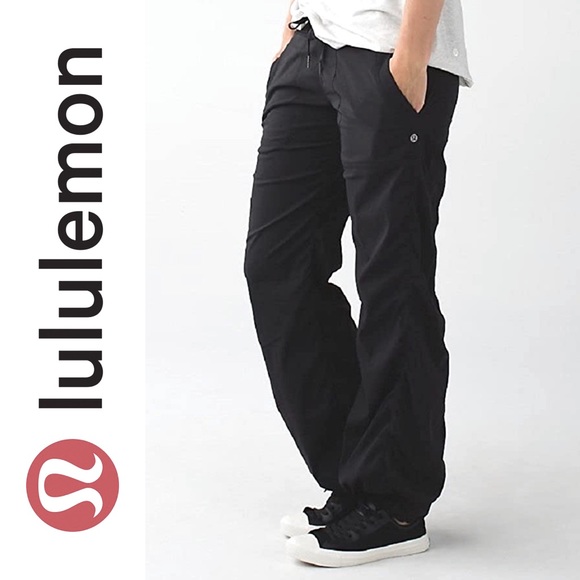 LULULEMON STUDIO PANT black sz 4